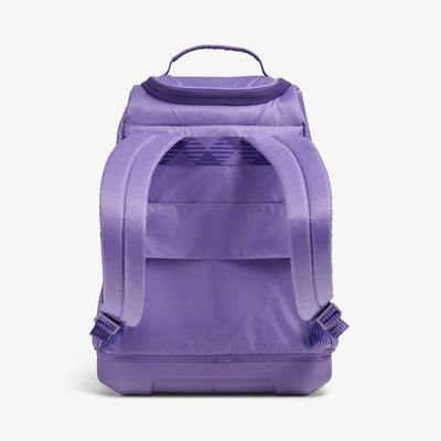 Back View | Tag Along Too 30-Can Backpack::Dusted Grape::Adjustable straps