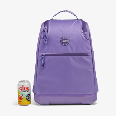 Size View | Tag Along Too 30-Can Backpack::Dusted Grape::Holds up to 30 cans