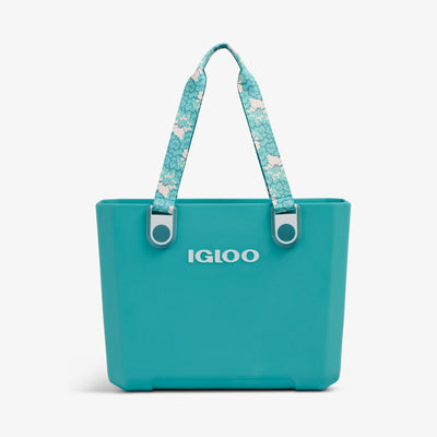Front View | Tag Along Too EVA All-Purpose Tote::Lagoon Teal::Durable EVA body