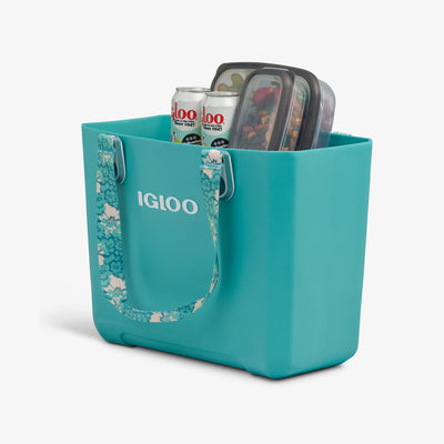 Packed View | Tag Along Too EVA All-Purpose Tote::Lagoon Teal::