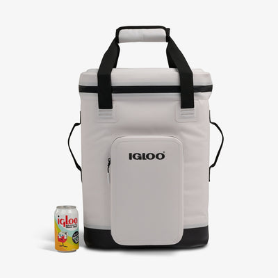 Size View | Trailmate® 32-Can Backpack::Bone::Holds up to 32 cans