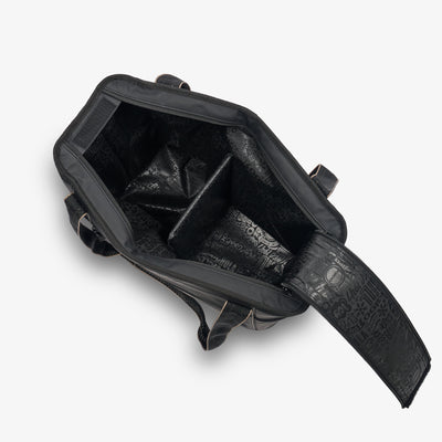 Interior View | Tag Along Too 36-Can Tote Cooler::Luxe Black::Interior divider