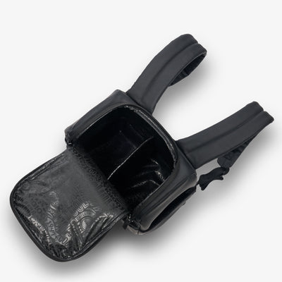Interior View | Tag Along Too 30-Can Backpack::Luxe Black::Interior divider