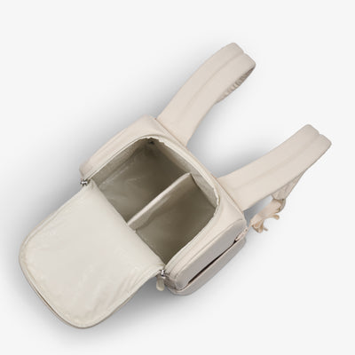 Interior View | Tag Along Too 30-Can Backpack::Luxe Linen::Interior divider