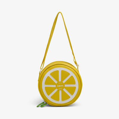 Stap View | Citrus Crossbody Cooler Bag::Lemon::Adjustable crossbody strap