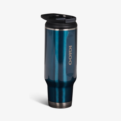 Igloo Coolers | 40 oz Flip ‘N’ Sip Tumbler, Modern Blue