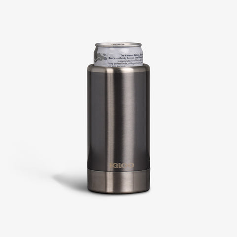 Can In View | Slim Coolmate®::Carbonite::Keeps 12-oz slim cans cold