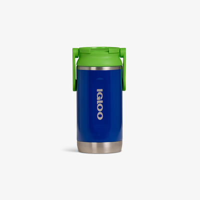 Igloo Coolers | 12 oz Kids Sipper Bottle, Majestic Blue/Nuclear Green