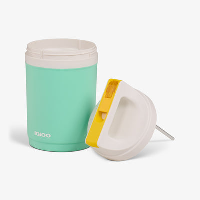 Lid View | Retro Playmate Half Gallon Jug::Mint::BPA-free