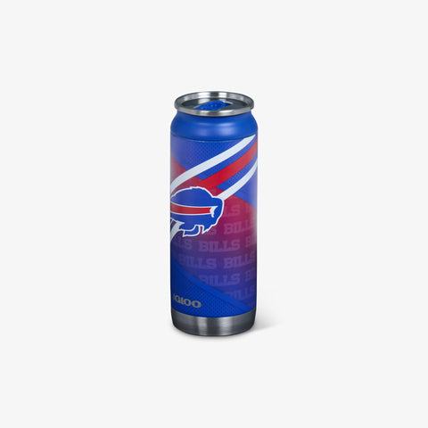 Angle View | Buffalo Bills 16 Oz Can::::Sliding mouth-opening tab