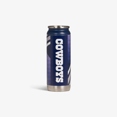 Back View | Dallas Cowboys 16 Oz Can::::Advanced hot & cold retention