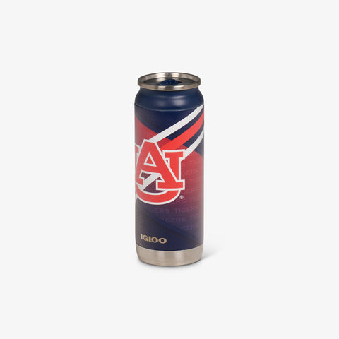 Angle View | Auburn University® 16 Oz Can::::Sliding mouth-opening tab