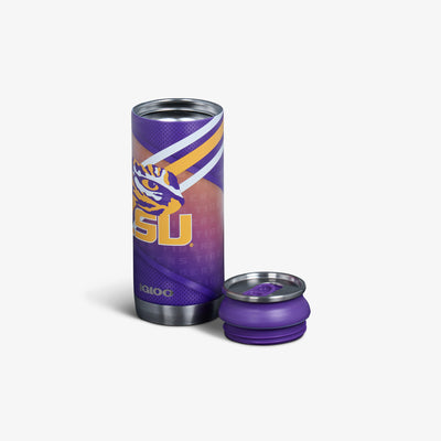 Open View | LSU® 16 Oz Can::::Removable lid