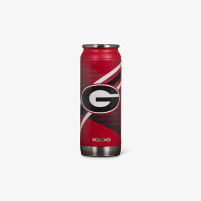 Front View | University of Georgia® 16 Oz Can::::Durable stainless steel