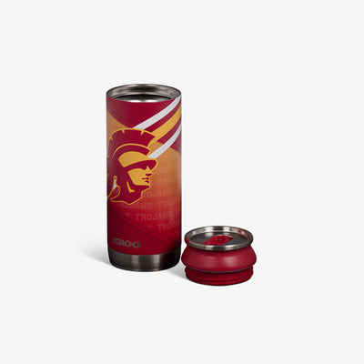 Open View | University of Southern California 16 Oz Can::::Removable lid