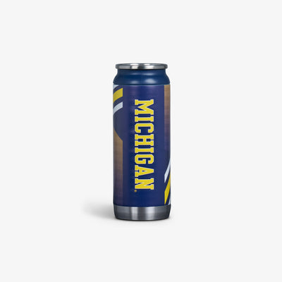 Back View | University of Michigan™ 16 Oz Can::::Advanced hot & cold retention