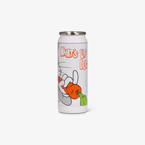 Angle View | Bugs Bunny™ 16 Oz Can::::Durable stainless steel  