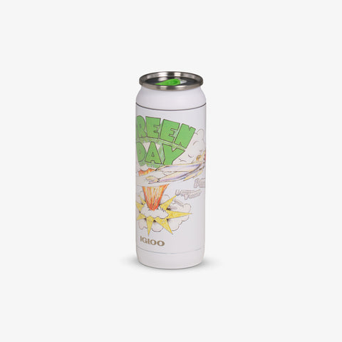 Angle View | Green Day Dookie 16 Oz Can::::Advanced hot & cold retention