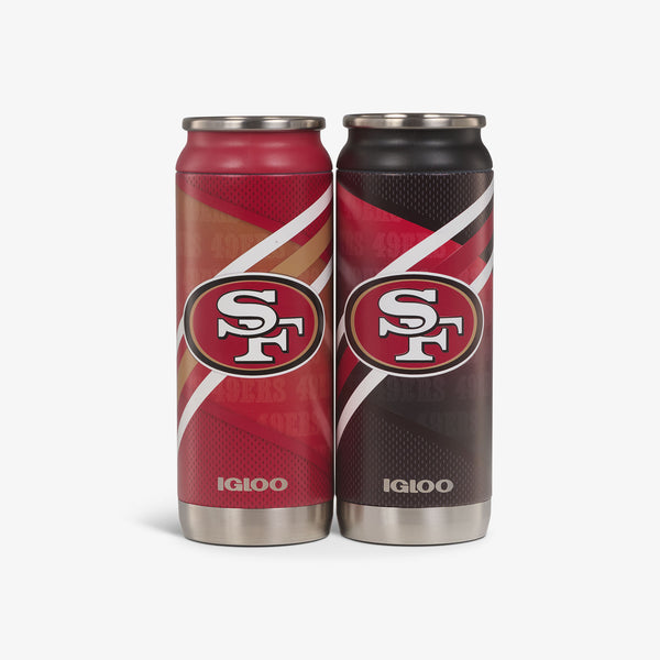 San Francisco 49ers Home & Away 16 Oz Can 2-Pack | Igloo