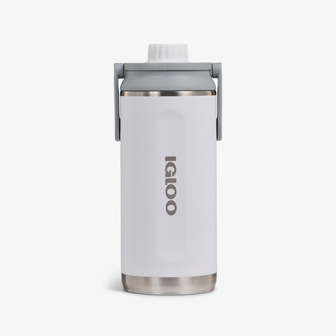 Front View | 36 Oz Twist ‘n’ Chug Bottle::White::Retention: Up to 48hrs cold / 6hrs hot*