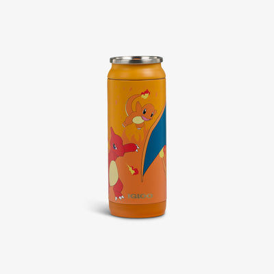 Front View | Pokémon 16 Oz Can::Charmander::Matte 3D character print 