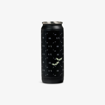 Back View | Scooby Doo™ Ghosts Glow in the Dark 16 Oz Can::::Durable stainless steel  