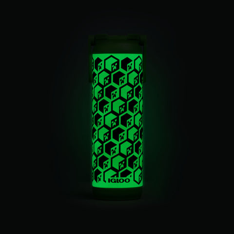 Glow View | Minecraft Creeper Glow in the Dark 20 Oz Bottle::::Glows in the dark!