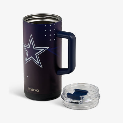 Open View | NFL 1L Beer Mug::Cowboys::Advanced temperature retention 