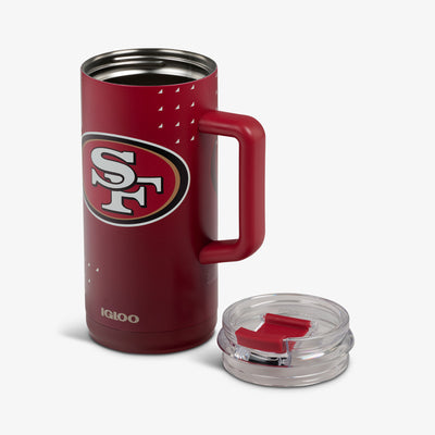 Open View | NFL 1L Beer Mug::49ers::Advanced temperature retention 