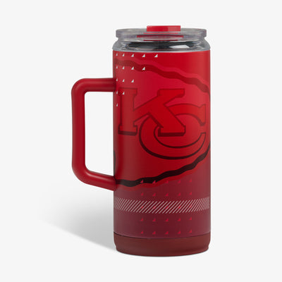 Back View | NFL 1L Beer Mug::Chiefs::Side handle 