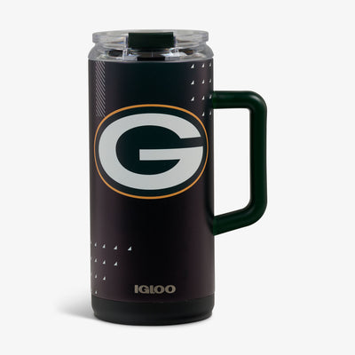 Front View | NFL 1L Beer Mug::Packers::Matte 3D team print 