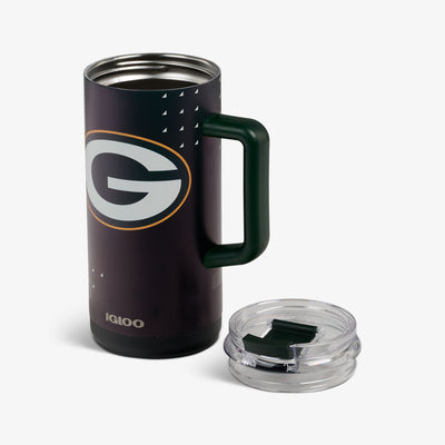 Open View | NFL 1L Beer Mug::Packers::Advanced temperature retention 