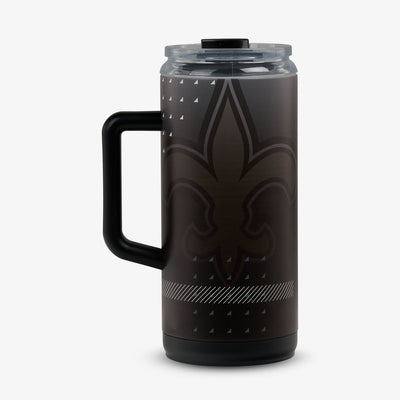 Back View | NFL 1L Beer Mug::Saints::Side handle 