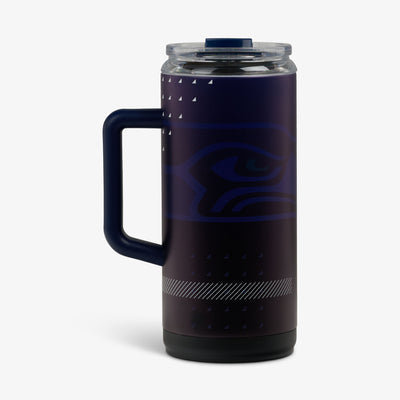 Back View | NFL 1L Beer Mug::Seahawks::Side handle 
