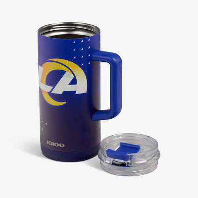 Open View | NFL 1L Beer Mug::Rams::Advanced temperature retention 