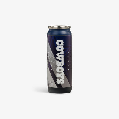 Back View | NFL 16 Oz Can::Cowboys::Double-wall, vacuum-insulated 