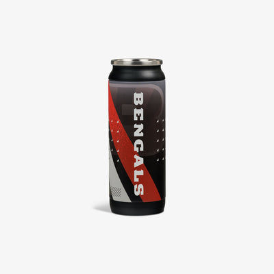 Back View | NFL 16 Oz Can::Bengals::Double-wall, vacuum-insulated 