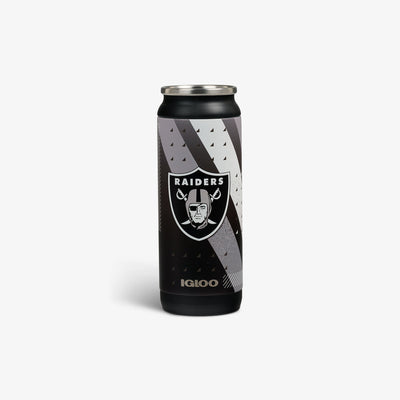 Front View | NFL 16 Oz Can::Raiders::Matte 3D team print 