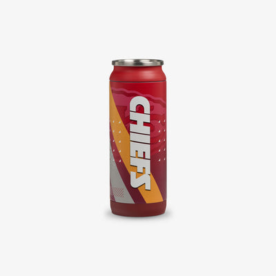 Back View | NFL 16 Oz Can::Chiefs::Double-wall, vacuum-insulated 