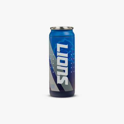 Back View | NFL 16 Oz Can::Lions::Double-wall, vacuum-insulated 
