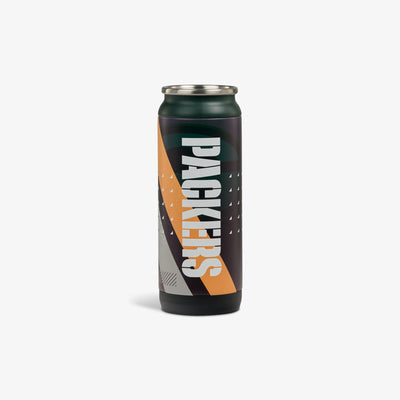 Back View | NFL 16 Oz Can::Packers::Double-wall, vacuum-insulated 