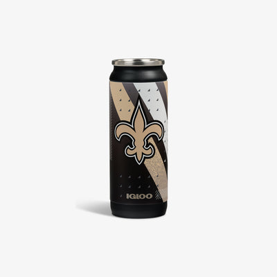 Front View | NFL 16 Oz Can::Saints::Matte 3D team print 