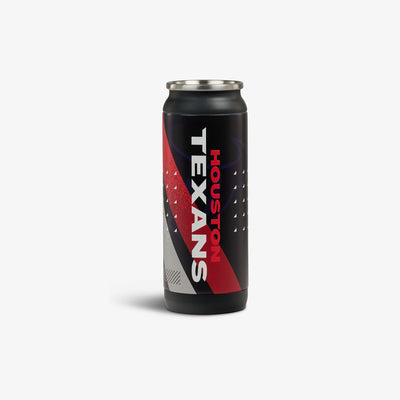 Back View | NFL 16 Oz Can::Texans::Double-wall, vacuum-insulated 