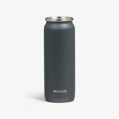 Front View | 16 Oz Can::Carbonite::Durable stainless steel  