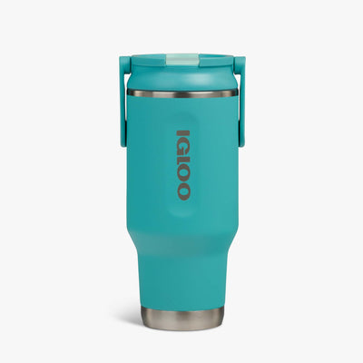 Front View | 32 Oz Sport Sipper Bottle::Lagoon Teal::