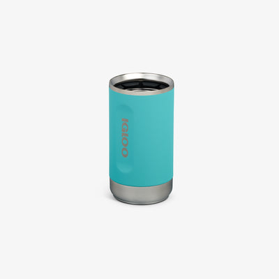 Angle View | Universal Coolmate®::Lagoon Teal::No-look sip indicator