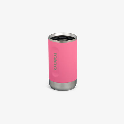 Angle View | Universal Coolmate®::Thrift Pink::No-look sip indicator
