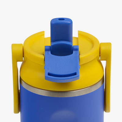 Straw View | Kids Lunch 12 Oz Sipper Bottle::Electric Indigo::Sipper straw