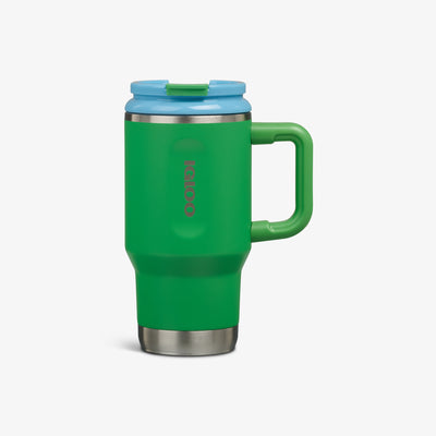 Front View | Kids Lunch 18 Oz Travel Mug::Retro Green::