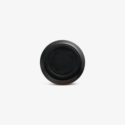Bottom View | 10 Oz Wine Tumbler::Luxe Black::Built-in coaster